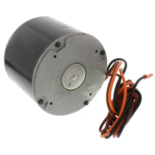 Rheem 51-102500-10 blower motor - side view (Voltage: 208/230V; Horse Power: 1/3)