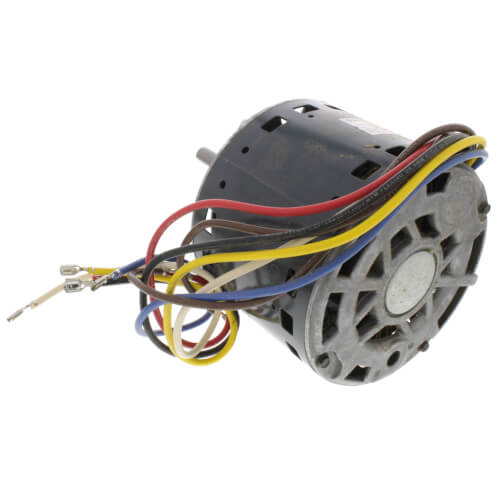 Rheem 51-102994-03 blower motor - side view (Voltage: 120v; Horse Power: 1/2)