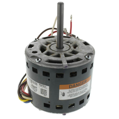 Rheem 51-102994-03 blower motor - front view (Voltage: 120v; Horse Power: 1/2)