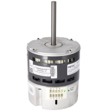 Rheem 51-106544-09 motor - front view (Product Type: Motor; Voltage: 208/230V)
