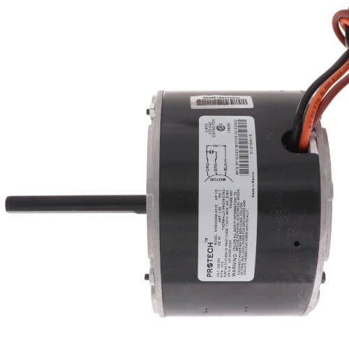 Rheem 51-21854-18 motor - detail view (Voltage: 208V, 230V; Horse Power: 1/5)