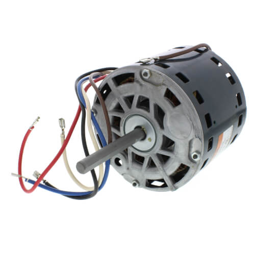 Rheem 51-22858-01 blower motor - front view (Voltage: 120v; Horse Power: 1/2)