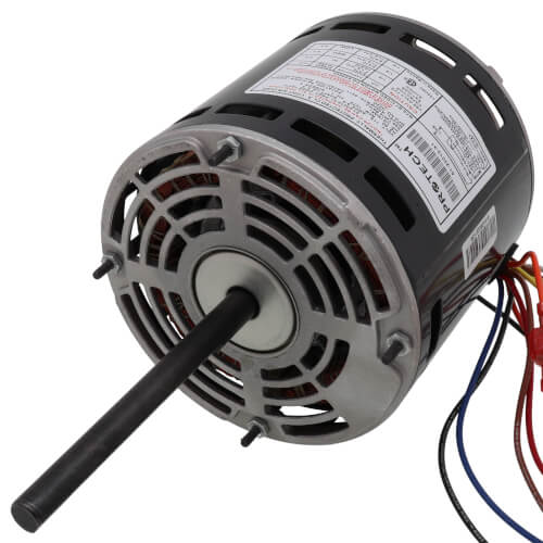 Rheem 51-23012-31 blower motor - front view (Voltage: 120v; Horse Power: 1/2)