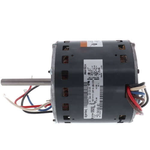 Rheem 51-24145-01 blower motor - detail view (Voltage: 120v; Horse Power: 1/2)