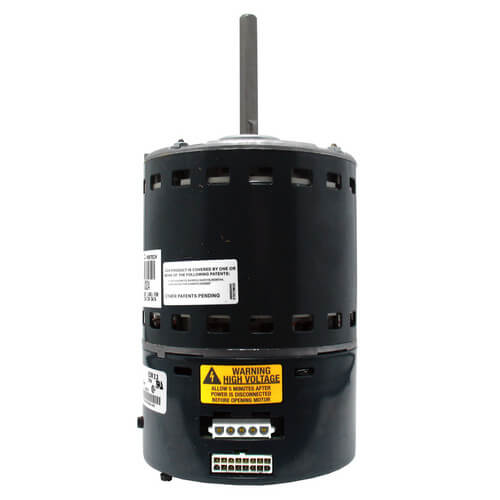 Rheem 51-102728-05 blower motor - detail view (Horse Power: 1/3; Product Type: Blower Motor)