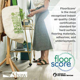 Shaw Inspiration 6 mil Overcast 6 in. x 48 in. Glue Down Vinyl Plank Flooring (53.93 sq. ft./case)