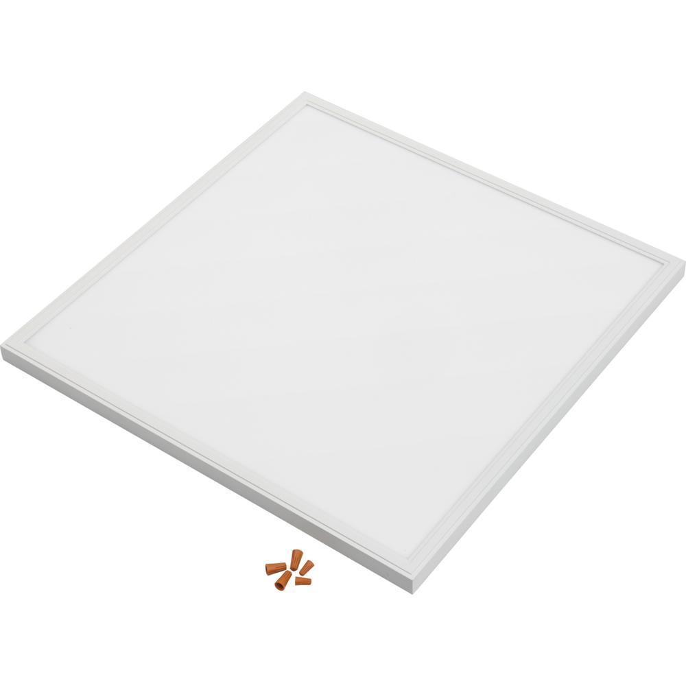 Contractor Select CPANL 2 ft. x 2 ft. White Integrated LED Selectable Lumen Flat Panel Light, Bright White 3500K - Super Arbor