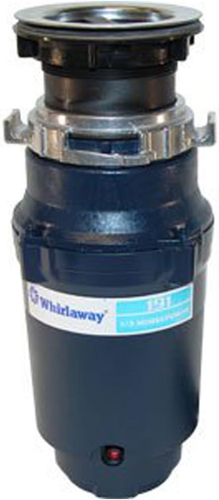 Whirlaway 191 1/3 HP Garbage Disposal, 120V, Fast & Easy Mount