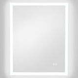 24 in. x 30 in. LED Wall Mirror with Bluetooth Speakers