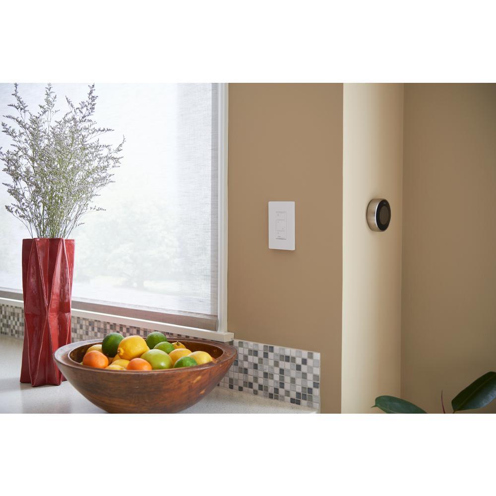 Caseta Wireless Smart Dimmer Starter Kit with Nest Protect Smoke and Carbon Monoxide Detector - Super Arbor