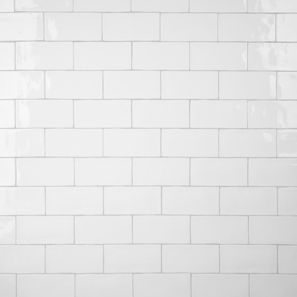 Merola Tile Castillo White 2-7/8 in. x 5-7/8 in. Ceramic Subway Wall Tile (5.67 sq. ft. / Case)
