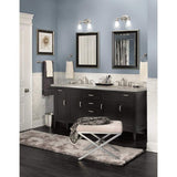 Eva 4-Piece Bath Hardware Set with 24 in. Towel Bar, Paper Holder, Towel Ring, and Robe Hook in Brushed Nickel