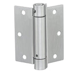 3-1/2 in. Satin Chrome Adjustable Spring Door Hinge