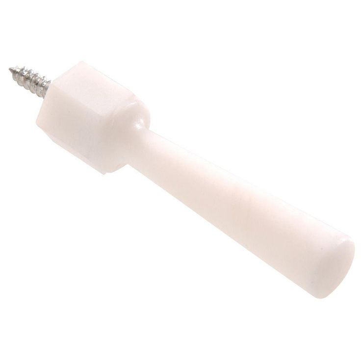 White Plastic Door Stop (5-Pack)