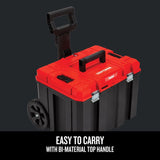 CRAFTSMAN VERSASTACK 20-in W x 39-in H Red Plastic Wheels Lockable Tool Box