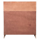 Naples 36 in. W Bath Vanity Cabinet Only in Warm Cinnamon with Right Hand Drawers - Super Arbor