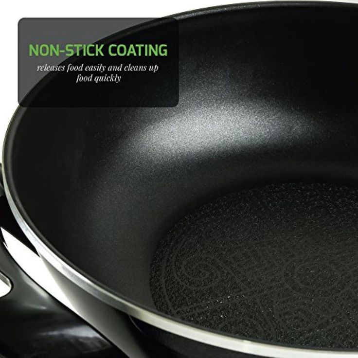 13 In. Black Non-Stick Electric Skillet with Aluminum Body Adjustable Temperature Controller Tempered Glass Cover