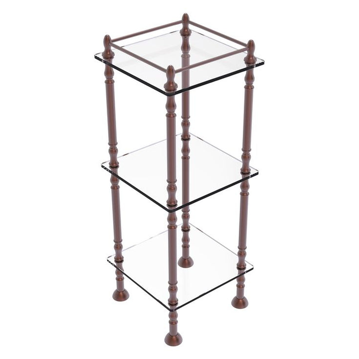 Allied Brass 14-in W x 38-in H x 14-in D Etageres