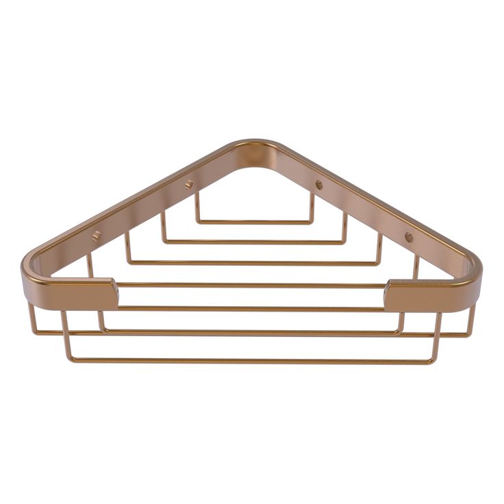 Allied Brass Corner Toiletry Shower Basket in Antique Bronze