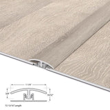 CALI Longboards Whitewater Oak 0.5-in T x 1.25-in W x 72.83-in L Vinyl T-moulding