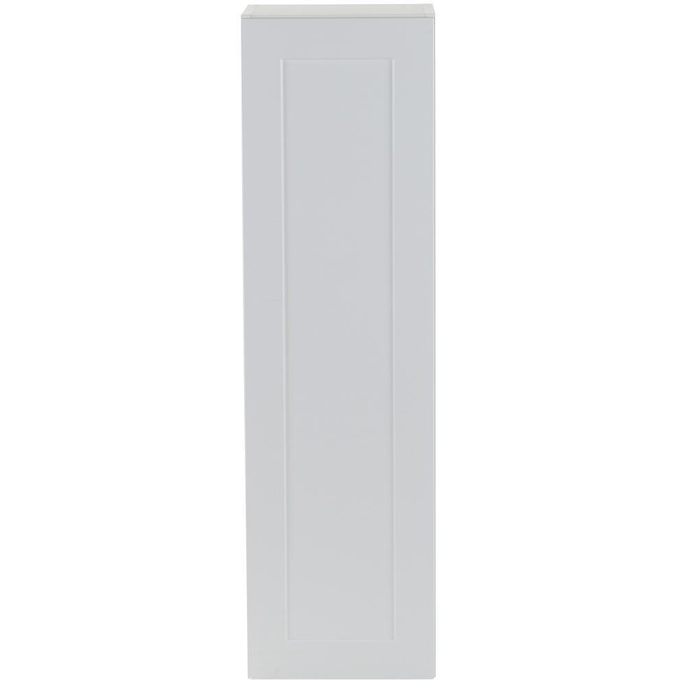Cambridge Shaker Assembled 30x42x12.5 in. Wall Cabinet with 2 Soft Close Doors in White - Super Arbor