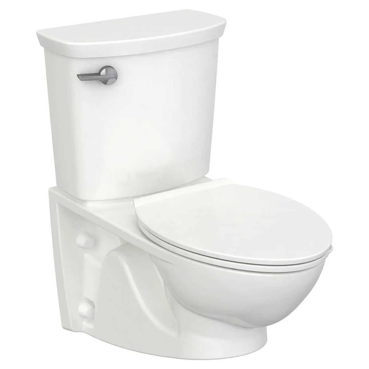 American Standard Glenwall VorMax 1.28 GPF Single Flush Wall-Hung Toilet, Left-Hand Trip Lever, White (Seat Not Included)