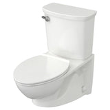 American Standard Glenwall VorMax 1.28 GPF Single Flush Wall-Hung Toilet, Left-Hand Trip Lever, White (Seat Not Included)
