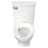 American Standard Glenwall VorMax 1.28 GPF Single Flush Wall-Hung Toilet, Left-Hand Trip Lever, White (Seat Not Included)