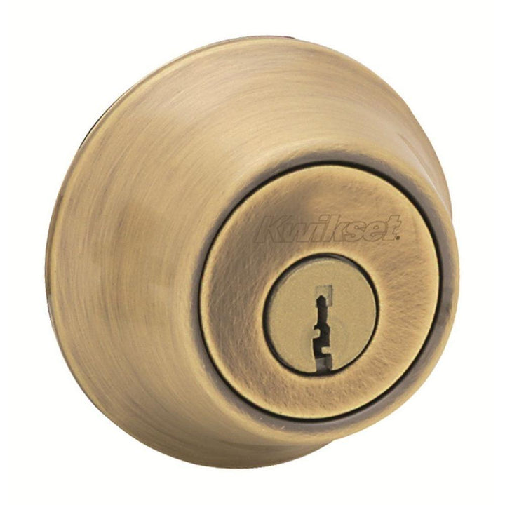 665 Series Antique Brass Double Cylinder Deadbolt - Super Arbor