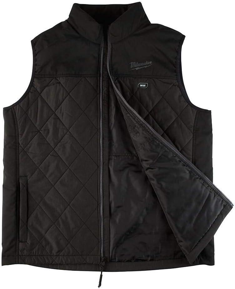 Milwaukee Women’s Small M12 12V Lithium-Ion Cordless AXIS Black Heated Vest (Vest Only)