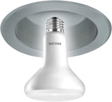 Philips 100-Watt Equivalent BR30 Dimmable LED Light Bulbs, Daylight 5000K, 1400 Lumens, 15W, E26 Base, Frosted – 4-Pack