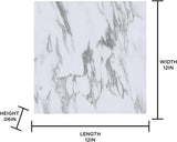 FloorPops Opaline 12 in. W x 12 in. L Peel and Stick Floor Vinyl Tiles (20 Tiles, 20 sq. ft. case)