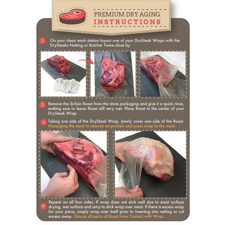 DrySteak Wraps for Dry Aging Meat at Home