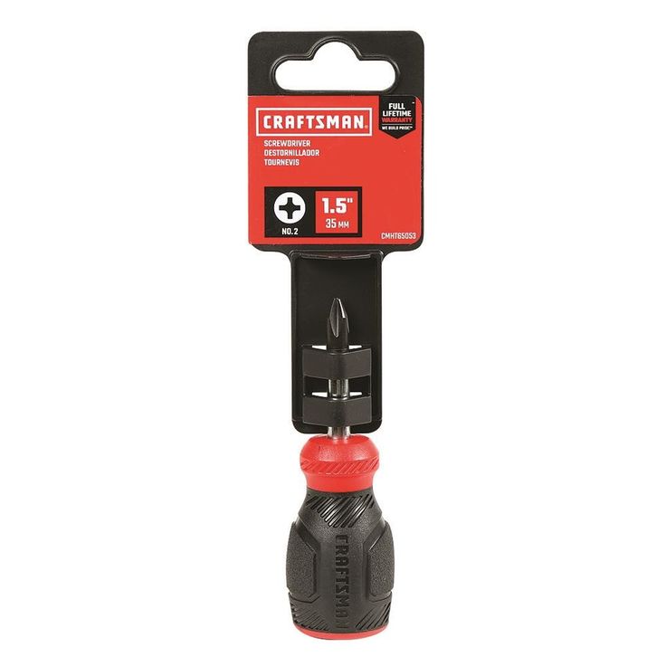 CRAFTSMAN Bi-Material Handle #2 Phillips Screwdriver