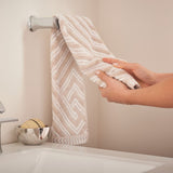 Genta 6.88 in. Hand Towel Bar in Brushed Nickel