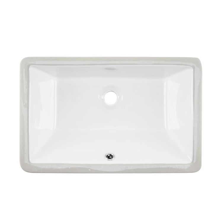 Cahaba 18-1/2 in. x  11 in. Glazed Porcelain Bathroom Sink in White