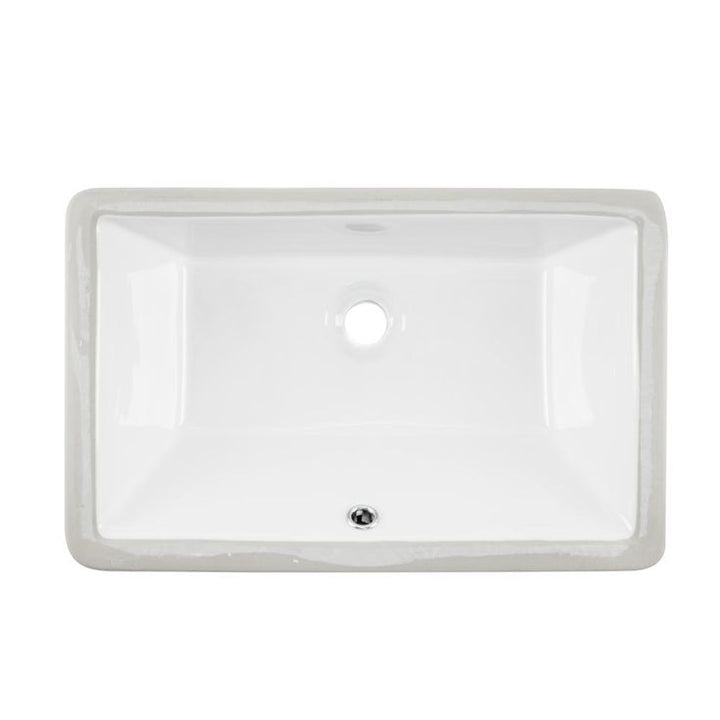 Cahaba 18-1/2 in. x  11 in. Glazed Porcelain Bathroom Sink in White
