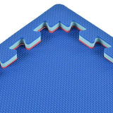 Greatmats Home Sport 24 in. x 24 in. Black/Gray Foam Interlocking Home Exercise and Play Mats (15-Set)