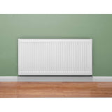 36 in. H x 32 in. L Hot Water Panel Radiator Package in White - Super Arbor