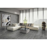 Florida Tile Home Collection Timber Grey 6 in. x 24 in. Porcelain Floor and Wall Tile (14 sq. ft. / case)