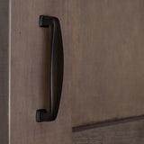 3-3/4 in. Matte Black Deco Cabinet Pulls (10-Pack) - Super Arbor
