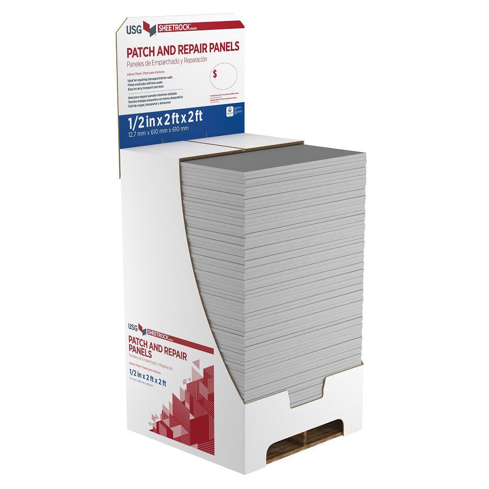 1/2 in. x 23-5/8 in. x 23-5/8 in. Drywall Patching Panel - Super Arbor