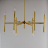Maxim Lighting Rome 12-Light Satin Nickel Chandelier, 29.25 in.