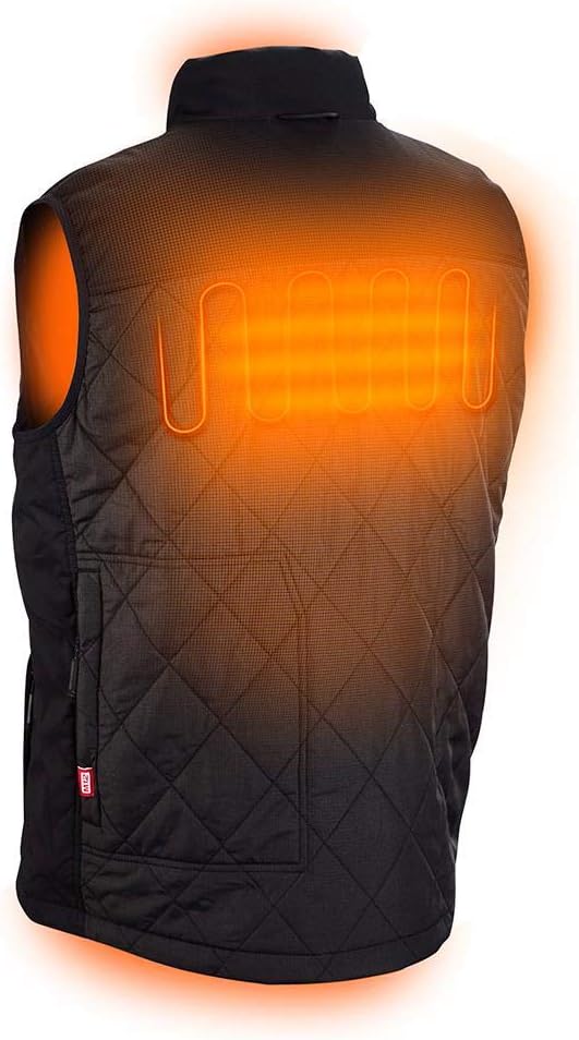 Milwaukee Women’s Small M12 12V Lithium-Ion Cordless AXIS Black Heated Vest (Vest Only)