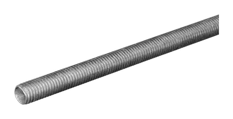 Boltmaster 6-32 in. D x 36 in. L Steel Threaded Rod, Zinc-Plated