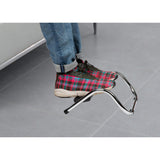 Black Metal Adjustable Foot Rest for Under Desk - Super Arbor