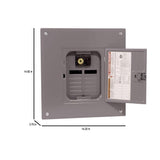 QO 100 Amp 12-Space 12-Circuit Indoor Main Breaker Load Center with Cover - Super Arbor