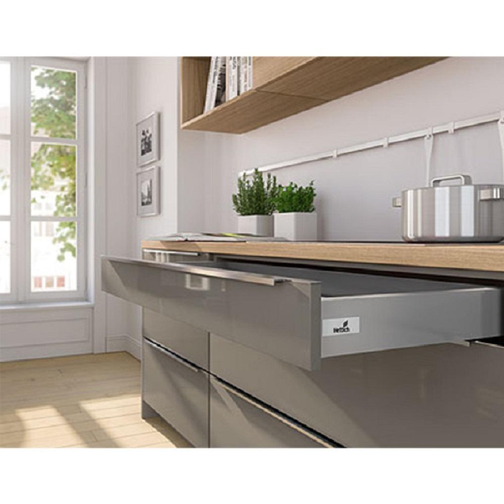 Ready to Assemble Standard 24 in. x 34-1/2 in. x 24 in. Drawer Base Cabinet in Carbon Marine Wood - Super Arbor