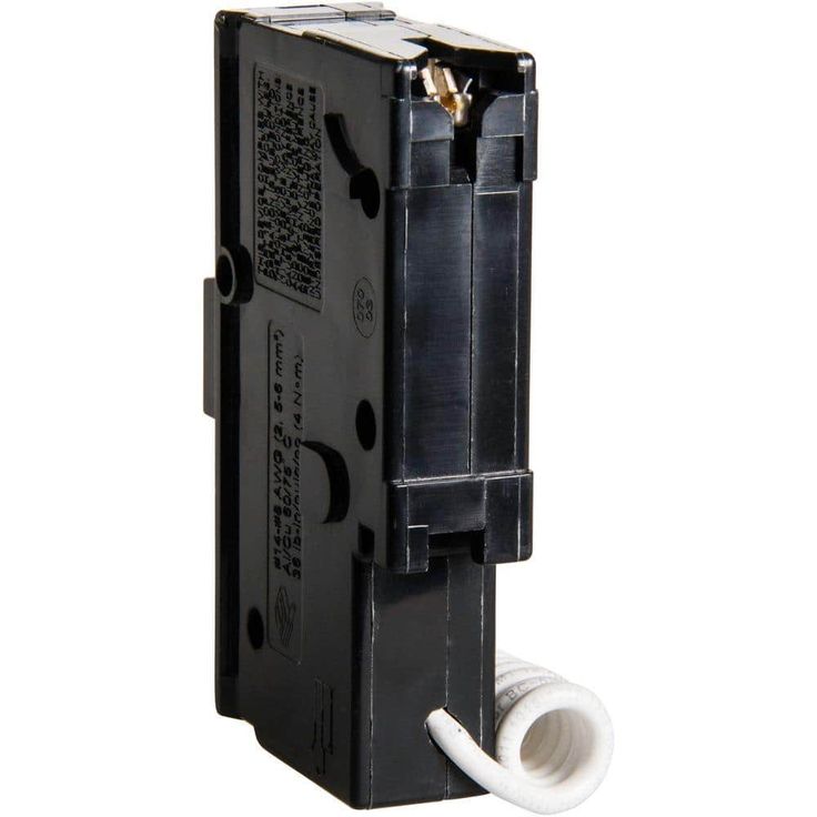 Square D Homeline 15 Amp Single-Pole GFCI Circuit Breaker