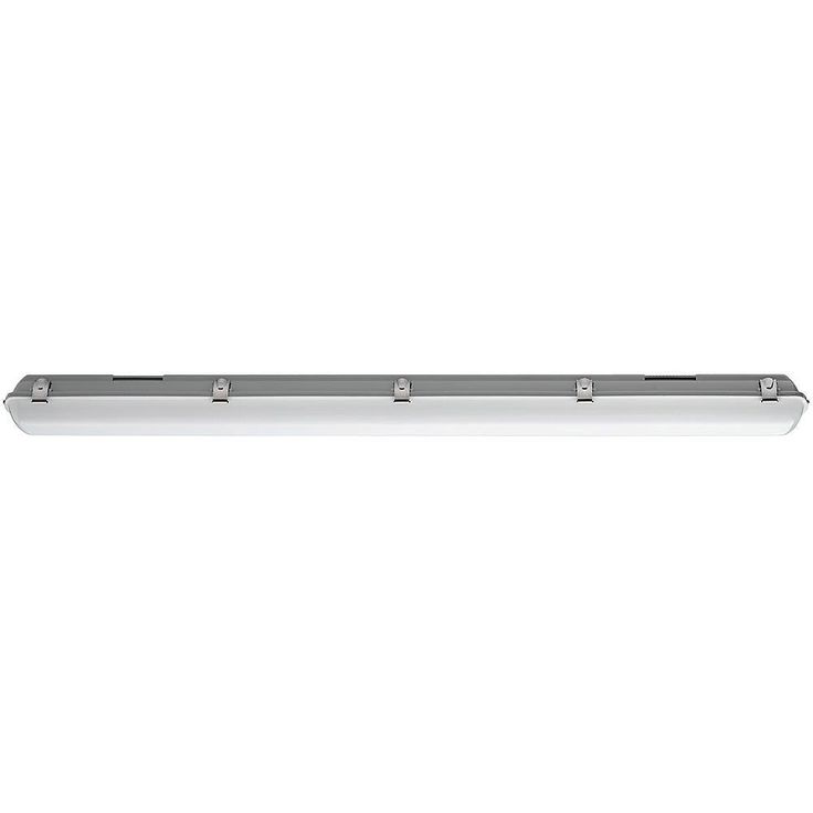 Commercial Electric 4 ft. Vapor Tight 64-Watt Equivalent 3600 Lumens LED White High Bay Light 4000K Bright White IP65 Rated Weatherproof